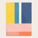 Bright Pastels Geometric Colorful Abstract Artwork Notebook Gallery Image 4