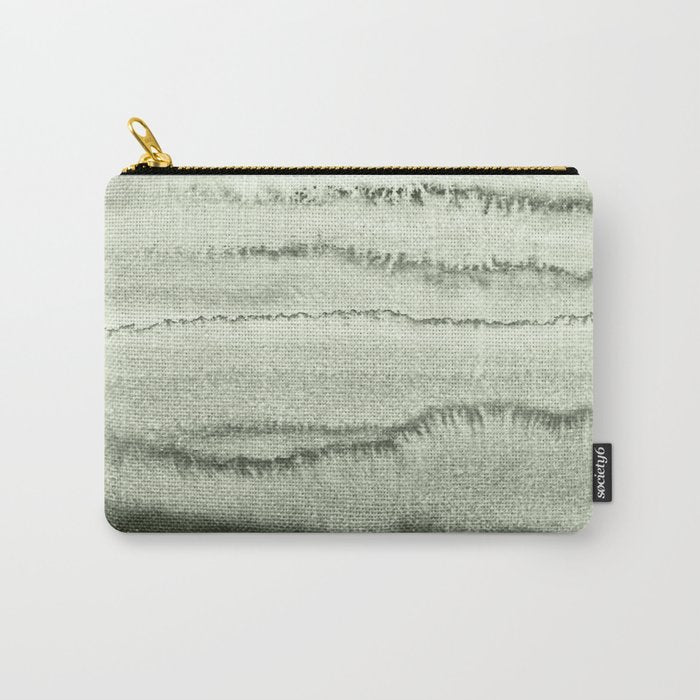 WITHIN THE TIDES - SAGE GREEN by MS  Carry All Pouch Gallery Image 1