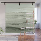 WITHIN THE TIDES - SAGE GREEN by MS  Wall Mural Gallery Image 1
