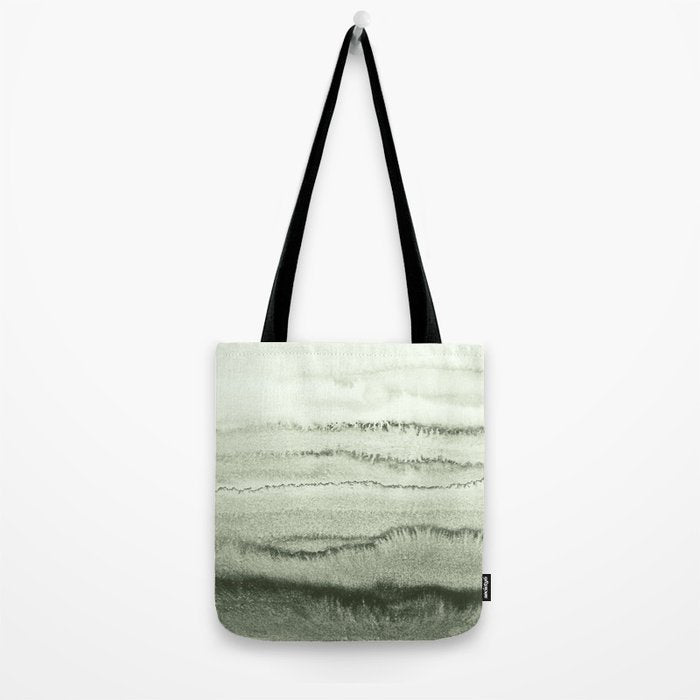 WITHIN THE TIDES - SAGE GREEN by MS  Tote Bag Gallery Image 2