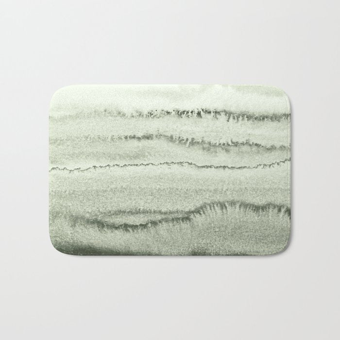 WITHIN THE TIDES - SAGE GREEN by MS  Bath Mat Gallery Image 1