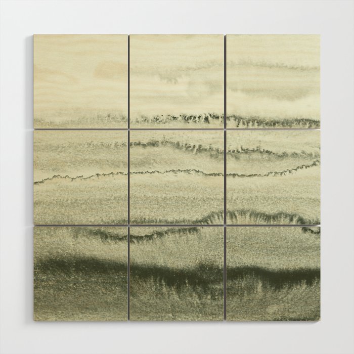 WITHIN THE TIDES - SAGE GREEN by MS  Wood Wall Art Gallery Image 1