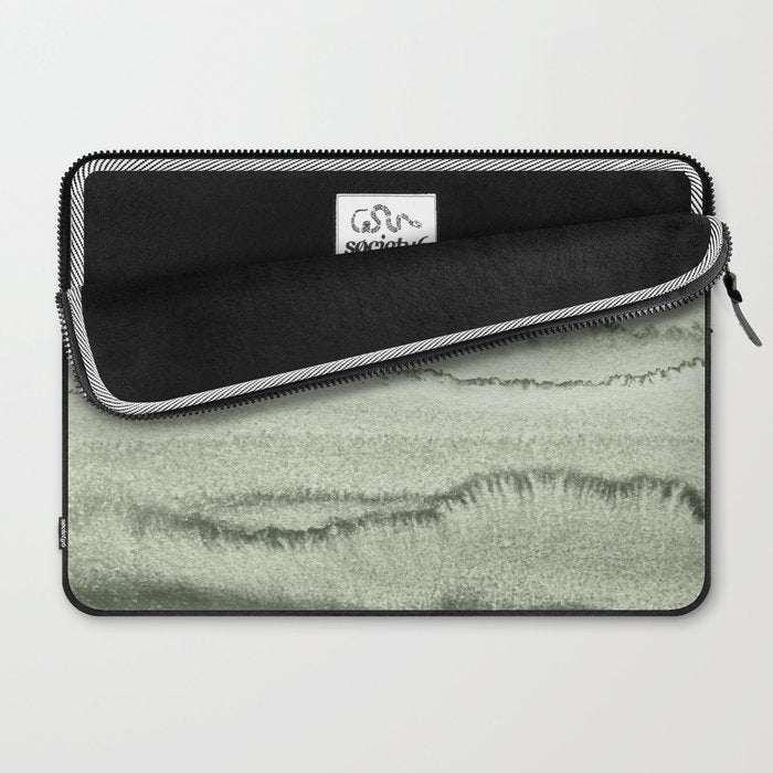 WITHIN THE TIDES - SAGE GREEN by MS  Laptop Sleeve Gallery Image 2