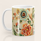 Crewel Still Life Antique Elizabethan Vector Painting Coffee Mug Gallery Image 3