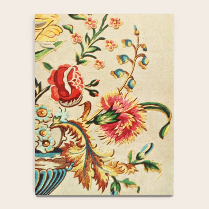 Crewel Still Life Antique Elizabethan Vector Painting Notebook Gallery Image 4