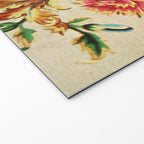 Crewel Still Life Antique Elizabethan Vector Painting Welcome Mat Gallery Image 2