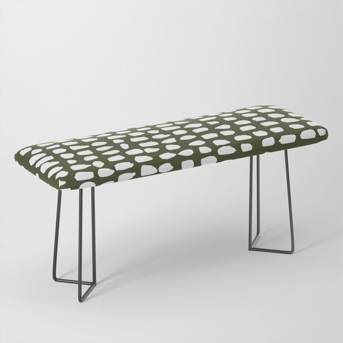 Dots (Olive) Bench Gallery Image 1