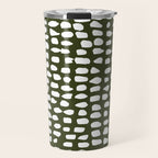 Dots (Olive) Travel Mug Gallery Image 1