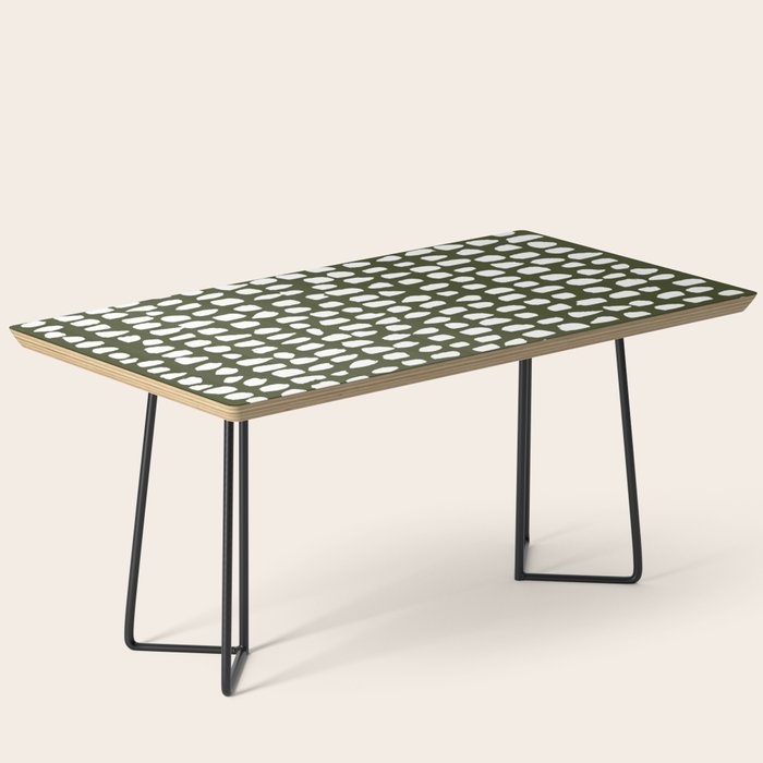 Dots (Olive) Coffee Table Gallery Image 1
