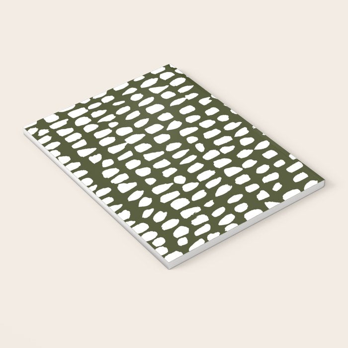 Dots (Olive) Notebook Gallery Image 3