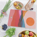 Abstraction_OCEAN_Beach_Minimalism_001 Cutting Board Gallery Image 2