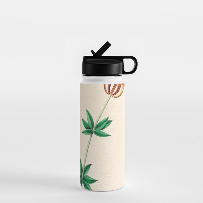  Wood lily by Clarissa Munger Badger, 1859 (benefitting The Nature Conservancy) Water Bottle Gallery Image 1