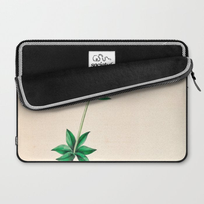  Wood lily by Clarissa Munger Badger, 1859 (benefitting The Nature Conservancy) Laptop Sleeve Gallery Image 2