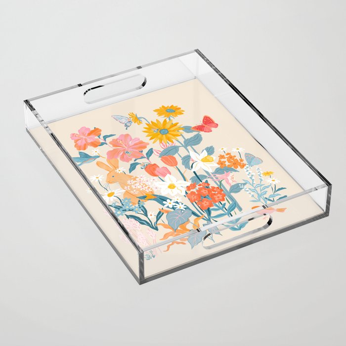 Flora & Fauna Acrylic Tray Gallery Image 1