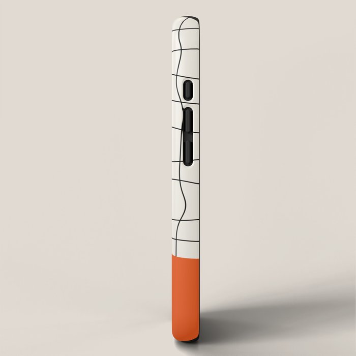 Flamingo Drip | Warp Grid: Off-White Day Edition iPhone Case Gallery Image 2