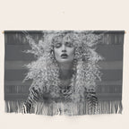 Goldilocks and the three makeup artists female fashion & glamour beautiful blond curls black and white photography - photograph - photographs Wall Hanging Gallery Image 1