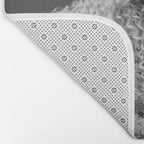 Goldilocks and the three makeup artists female fashion & glamour beautiful blond curls black and white photography - photograph - photographs Bath Mat Gallery Image 2