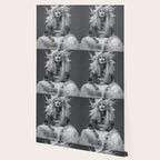 Goldilocks and the three makeup artists female fashion & glamour beautiful blond curls black and white photography - photograph - photographs Wallpaper Gallery Image 2