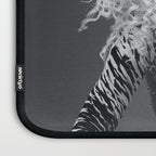 Goldilocks and the three makeup artists female fashion & glamour beautiful blond curls black and white photography - photograph - photographs Laptop Sleeve Gallery Image 3