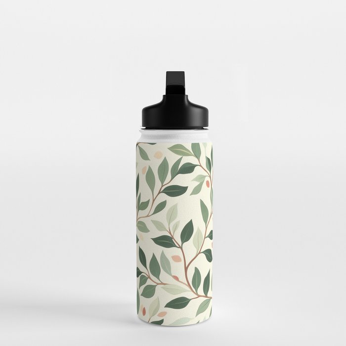 Romantic Botanica Autumn Bloom Water Bottle Gallery Image 3