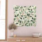 Romantic Botanica Autumn Bloom Wall Tapestry Gallery Image 2