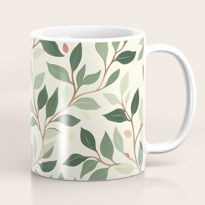 Romantic Botanica Autumn Bloom Coffee Mug Gallery Image 1