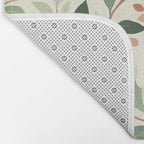 Romantic Botanica Autumn Bloom Bath Mat Gallery Image 2
