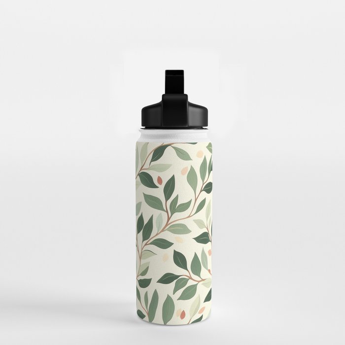 Romantic Botanica Autumn Bloom Water Bottle Gallery Image 2