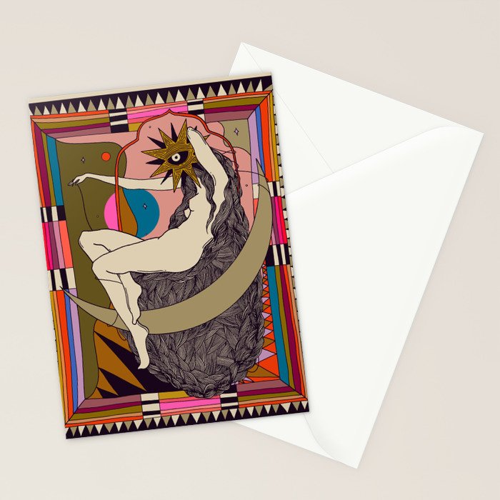 Lasso the Moon Stationery Card Gallery Image 2