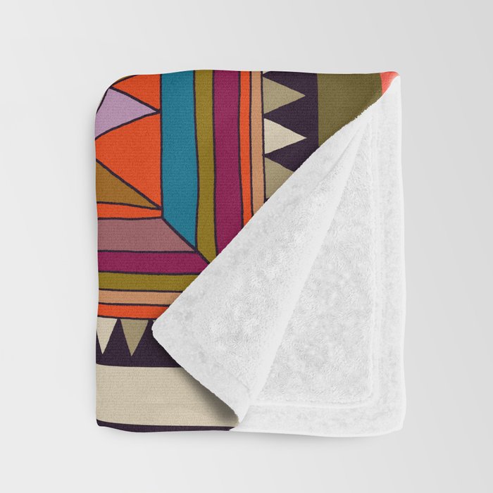 Lasso the Moon Throw Blanket Gallery Image 3