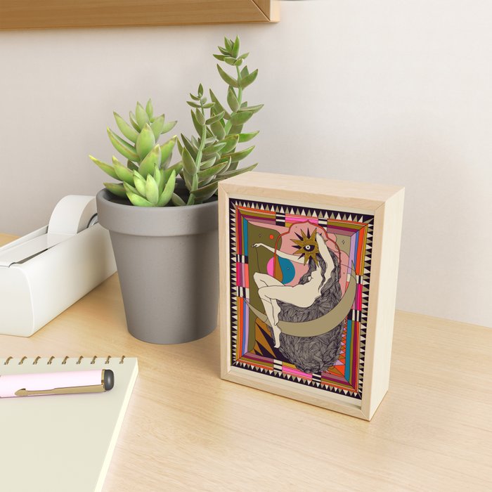 Lasso the Moon Mini Art Print Gallery Image 2