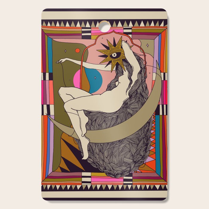 Lasso the Moon Cutting Board Gallery Image 1