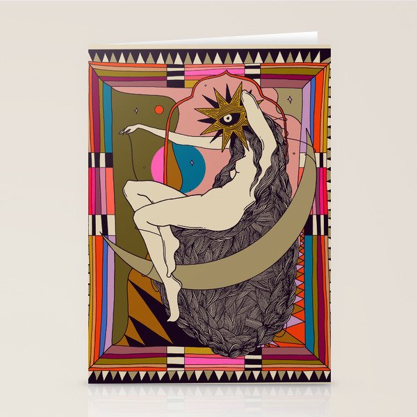 Lasso the Moon Stationery Card Gallery Image 2