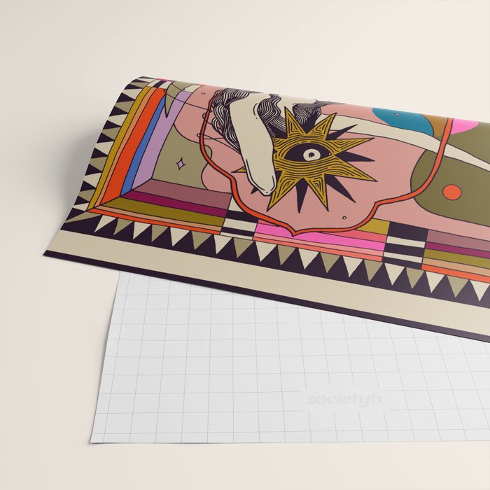 Lasso the Moon Wrapping Paper Gallery Image 2