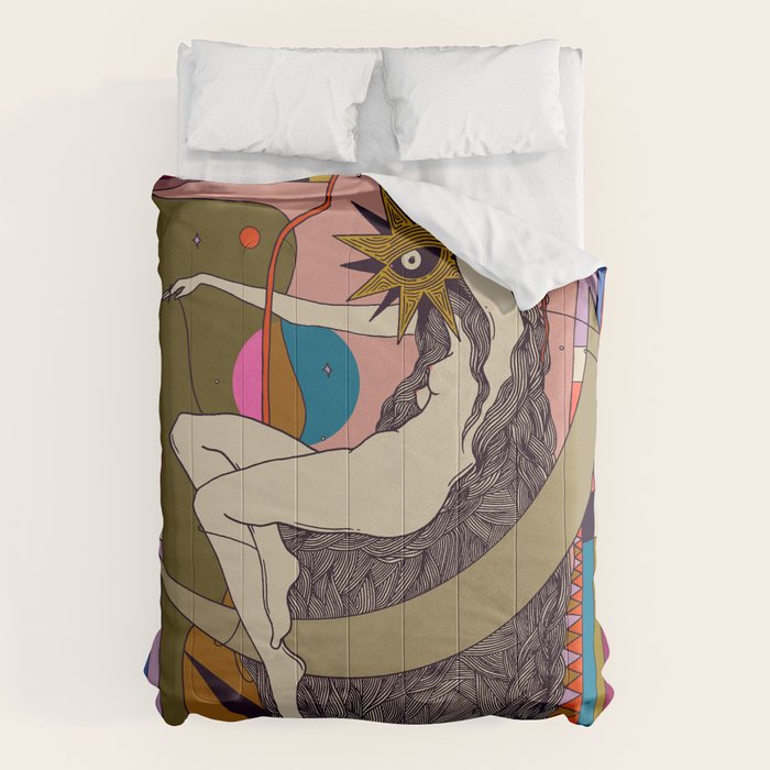 Lasso the Moon Comforter Gallery Image 6
