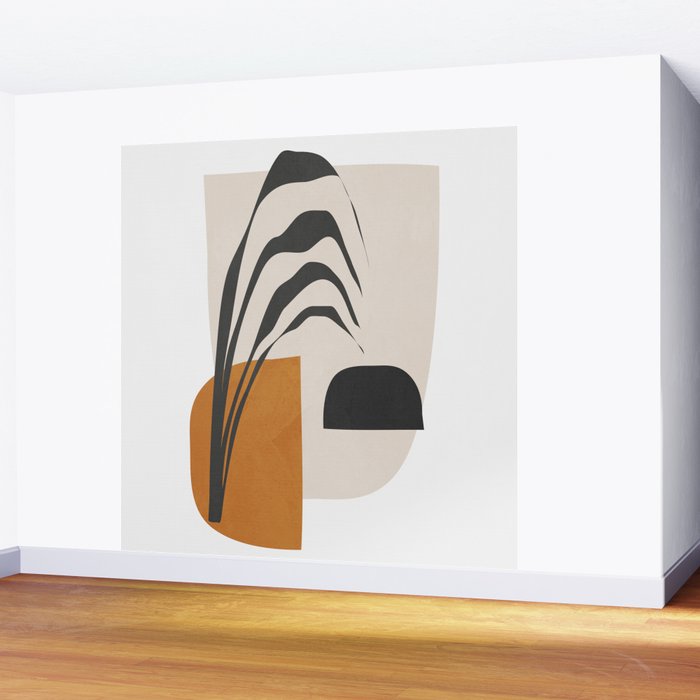 Abstract Shapes 3 Wall Mural Gallery Image 2
