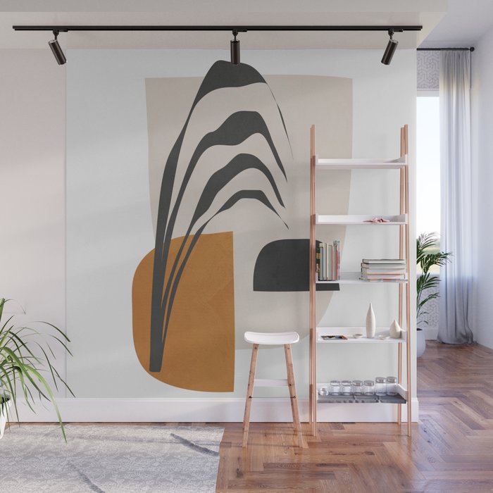Abstract Shapes 3 Wall Mural Gallery Image 1