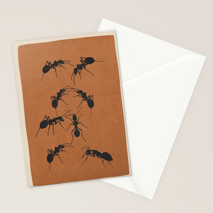 Ants in Formation 1 Stationery Card Gallery Image 2