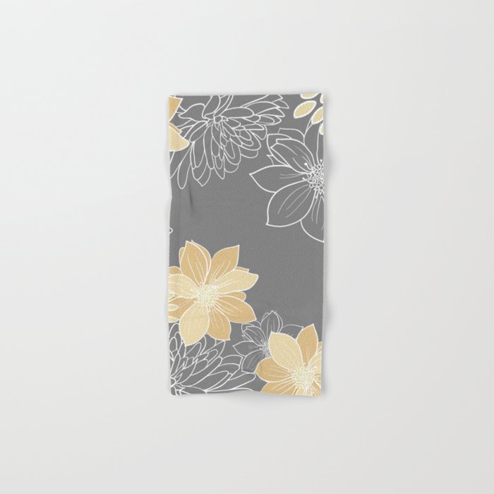Livia Floral Print Bath Towel Gallery Image 1