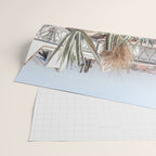 Tropical Rooftop In Marrakech Photo | Cactus Plants Boho Art Print | Morocco Travel Photography Wrapping Paper Gallery Image 2