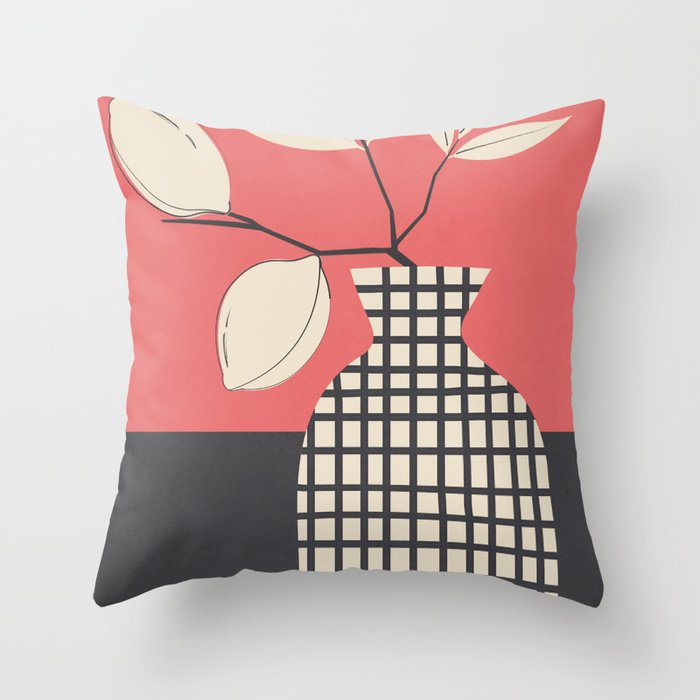 Lemon Stillness 7 Throw Pillow Gallery Image 6