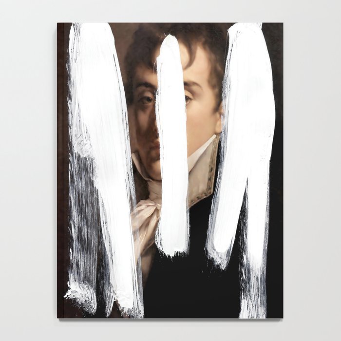 Brutalized Portrait of a Gentleman 2 Notebook Gallery Image 4