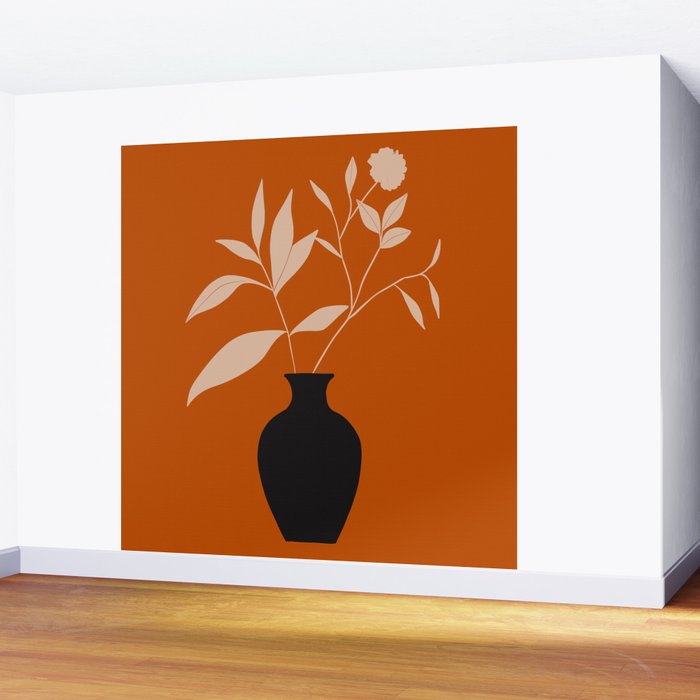 minimal plant 75 Wall Mural Gallery Image 2