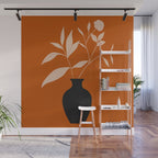 minimal plant 75 Wall Mural Gallery Image 1