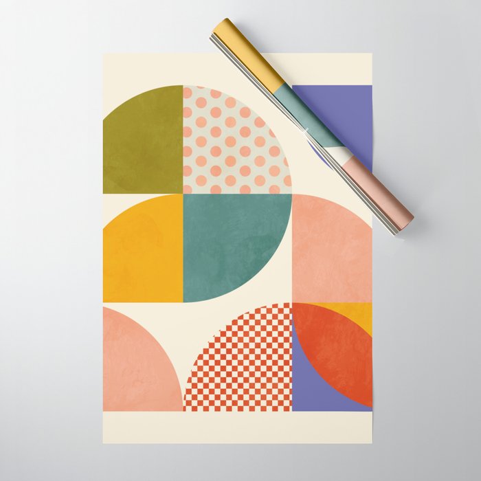 mid century modern 2022 5 Wrapping Paper Gallery Image 1