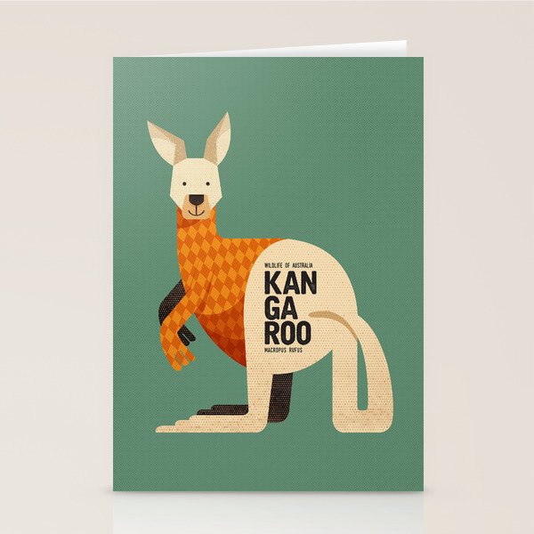 Hello Kangaroo Stationery Card Gallery Image 2