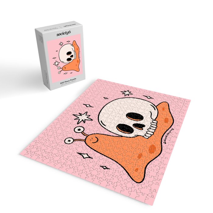 Skull Snail Jigsaw Puzzle Gallery Image 2