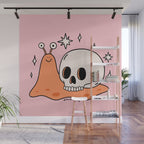 Skull Snail Wall Mural Gallery Image 1