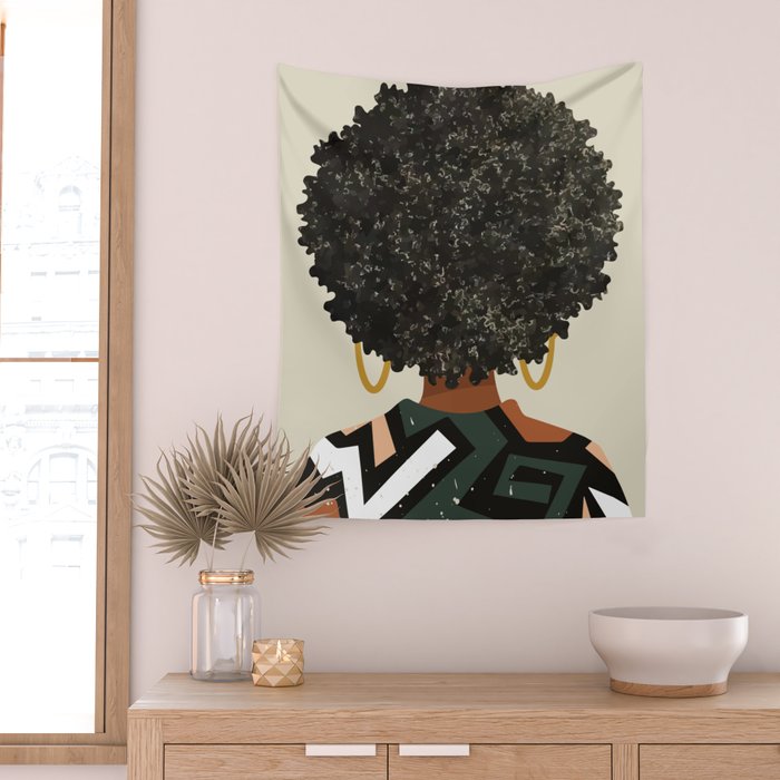 Black Art Matters Wall Tapestry Gallery Image 2