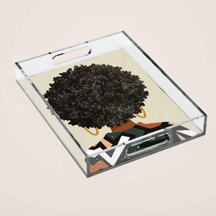 Black Art Matters Acrylic Tray Gallery Image 1